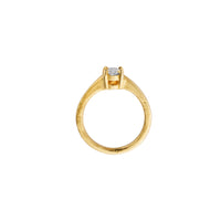 'The Eternity' 18ct Gold Round 0.5ct Natural Diamond Claw Engagement Ring