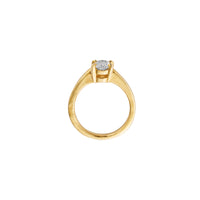'The Story' 18ct Gold Oval 1ct Lab Grown Diamond Claw Engagement Ring