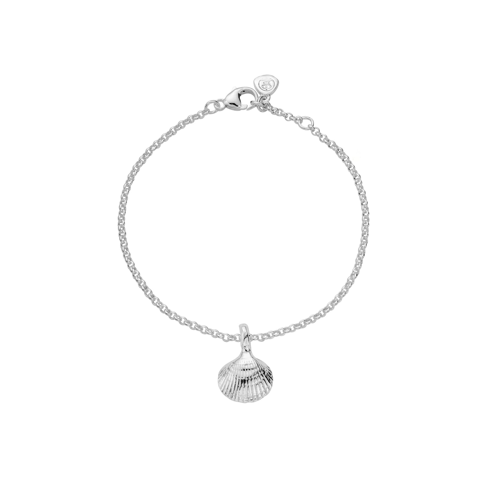 Silver Mini Shell Anklet