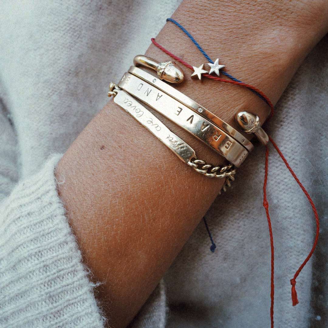 Gold Diamond Luxury Forever Cuff