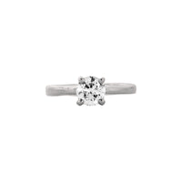 'The Eternity' 9ct White Gold Round 1ct Natural Diamond Claw Engagement Ring