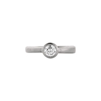 'The Eternity' 9ct White Gold Round 0.5ct Lab Grown Diamond Bezel Engagement Ring