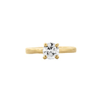 'The Eternity' 9ct Gold Round 1ct Natural Diamond Claw Engagement Ring