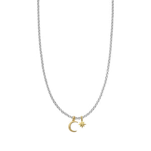 Silver & Gold Build Your Own Charm Necklace