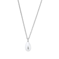 Silver Teardrop Pearl Gift Set
