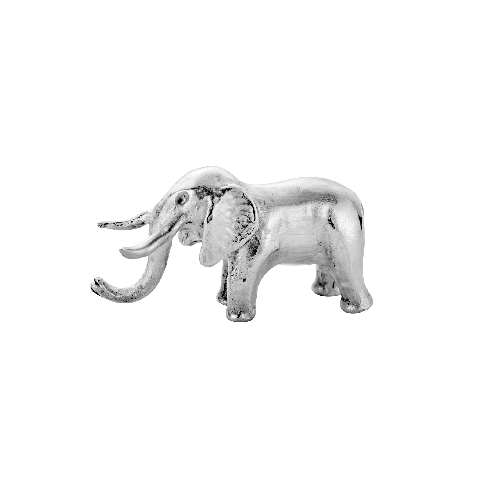 'Gaia' Silver Elephant Keepsake