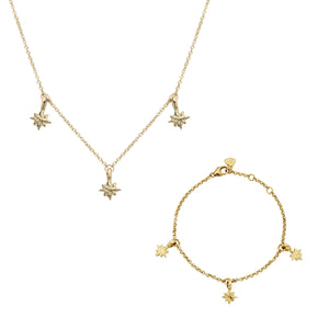 Gold Trio Baby North Star Gift Set