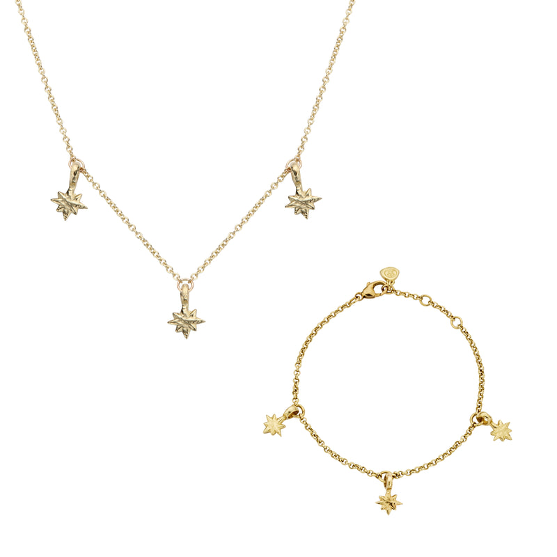 Gold Trio Baby North Star Gift Set
