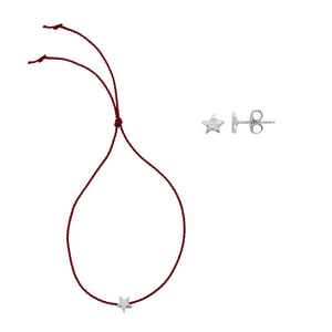 Silver Tiny Star Gift Set