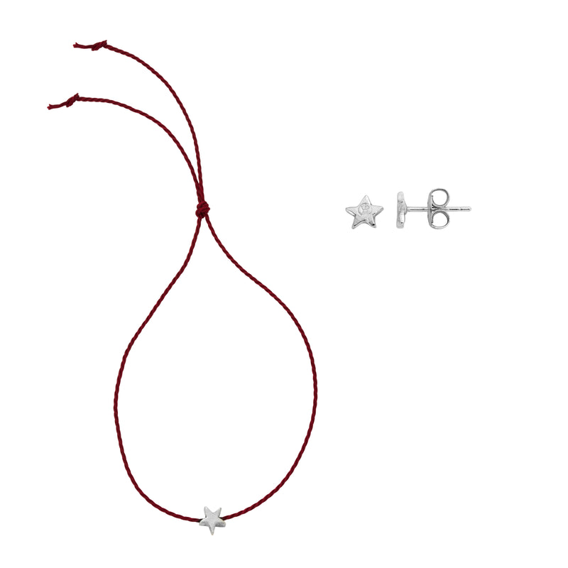 Silver Tiny Star Gift Set