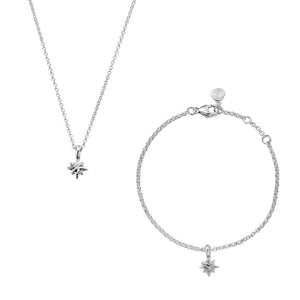 Silver Baby North Star Gift Set