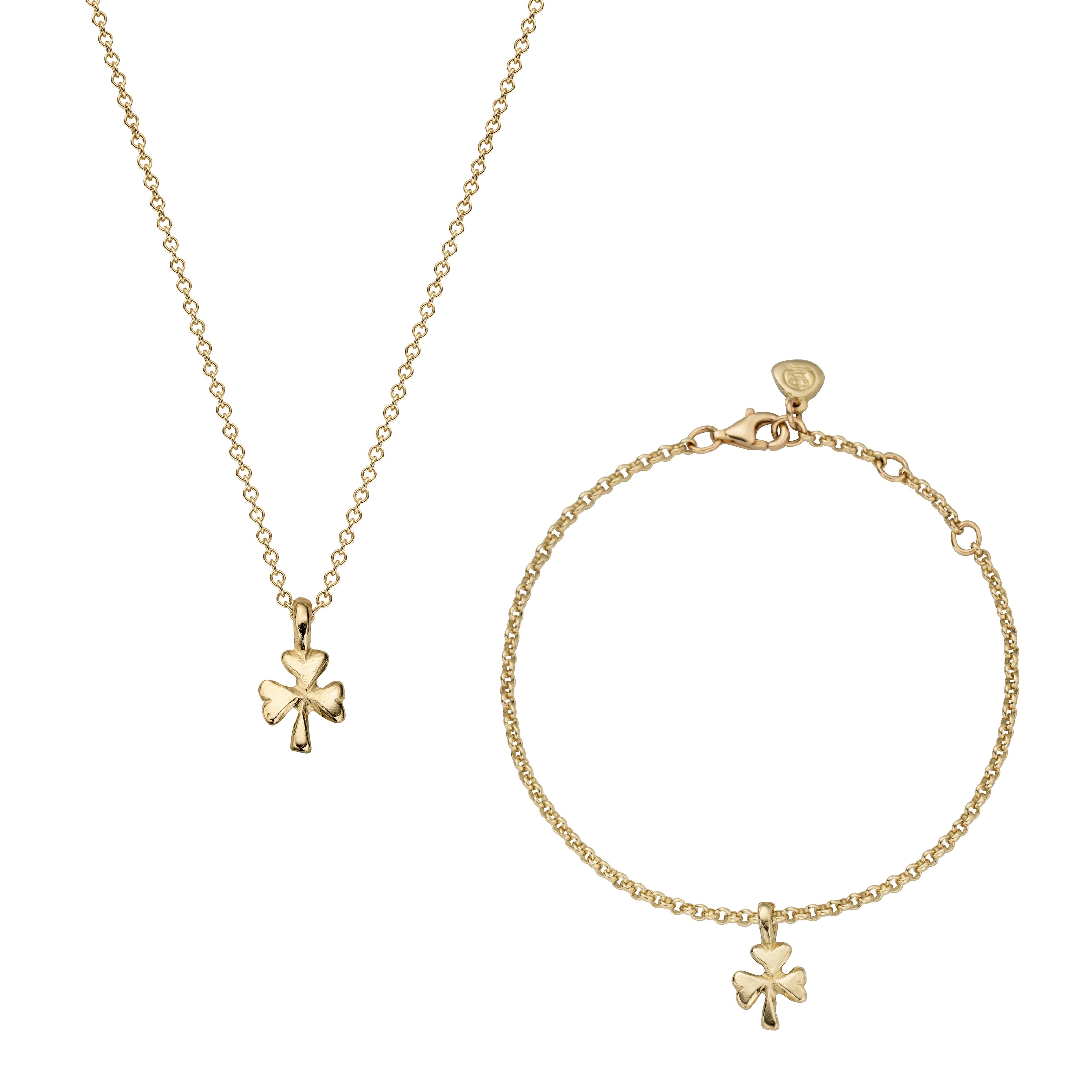 Gold Baby Shamrock Gift Set