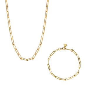Gold Trace Chain Gift Set