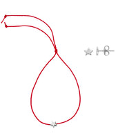 Silver Tiny Star Gift Set