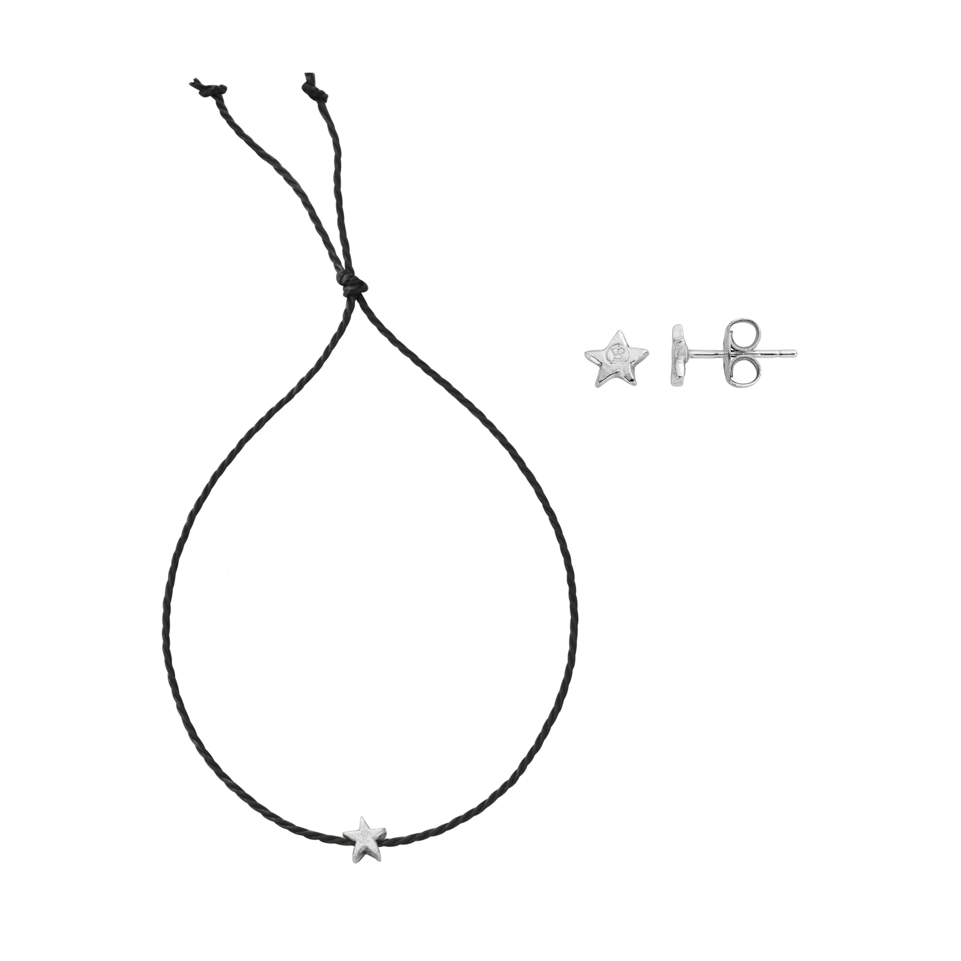 Silver Tiny Star Gift Set