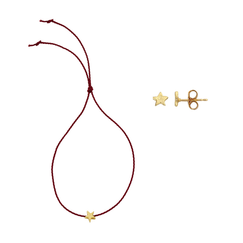 Gold Tiny Star Gift Set