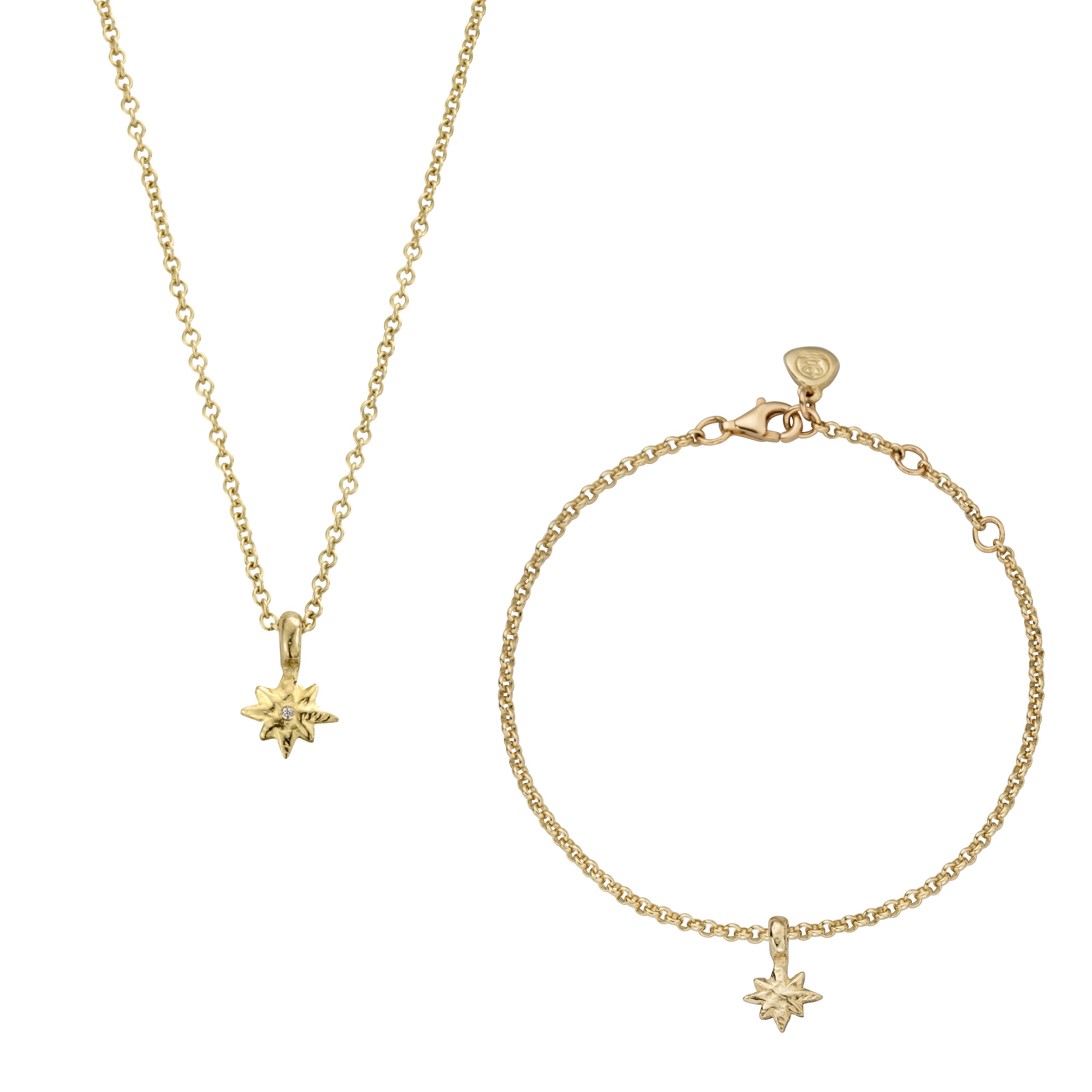 Gold Baby North Star Gift Set