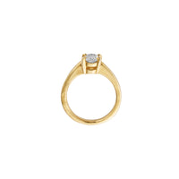 'The Story' 9ct Gold Oval 1ct Natural Diamond Claw Engagement Ring