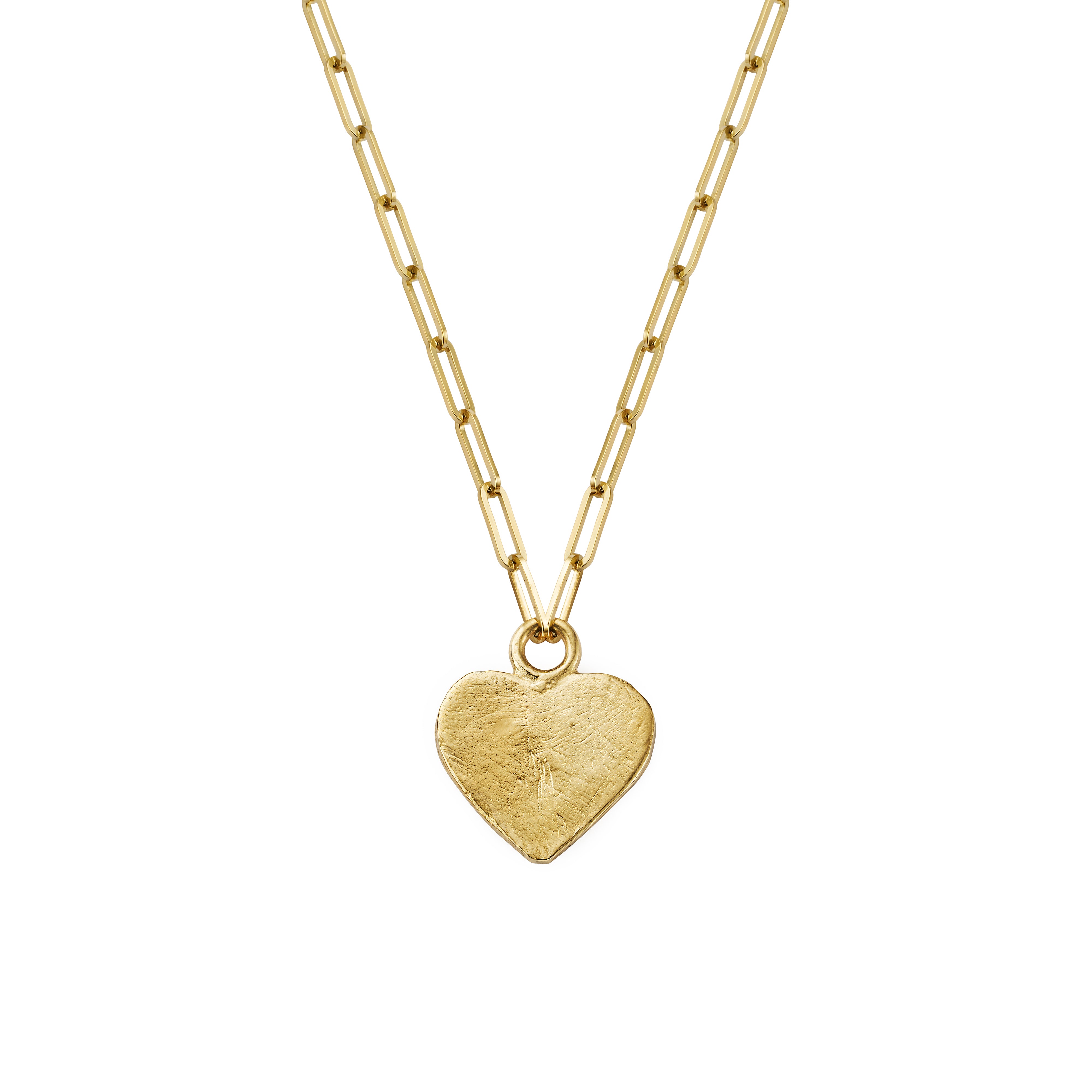 Gold Keepers Heart Trace Chain Necklace – Daniella Draper