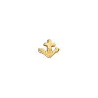 Gold Tiny Anchor Single Ear Charm