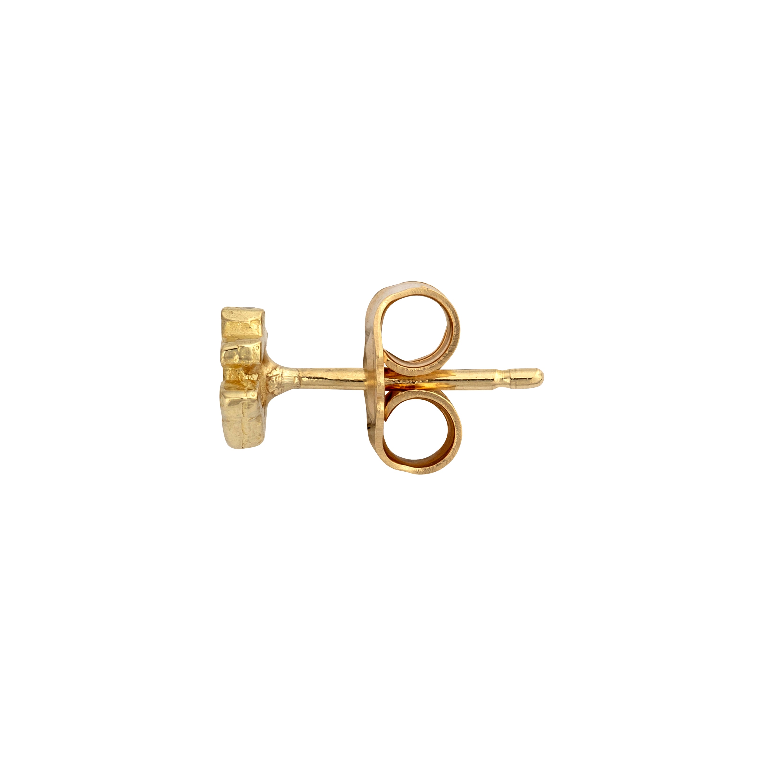 Gold Tiny Anchor Single Ear Charm
