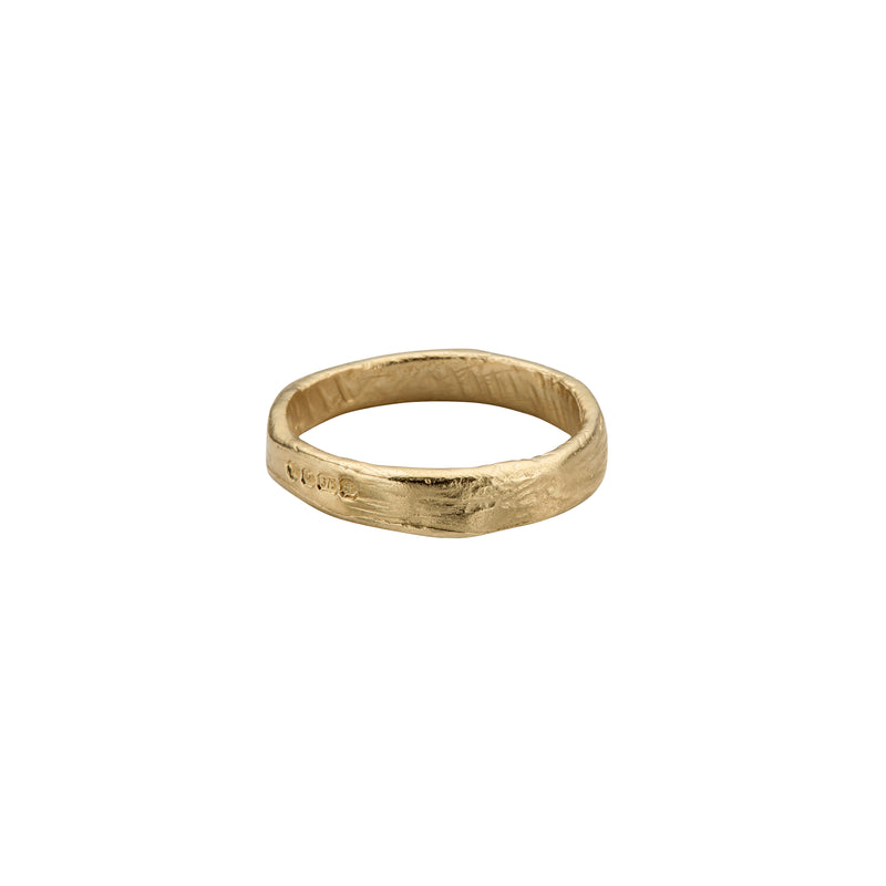 Ladies' 9ct Gold Midi Posey Ring