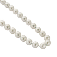 Gold Maxi White Holiday Pearl Necklace