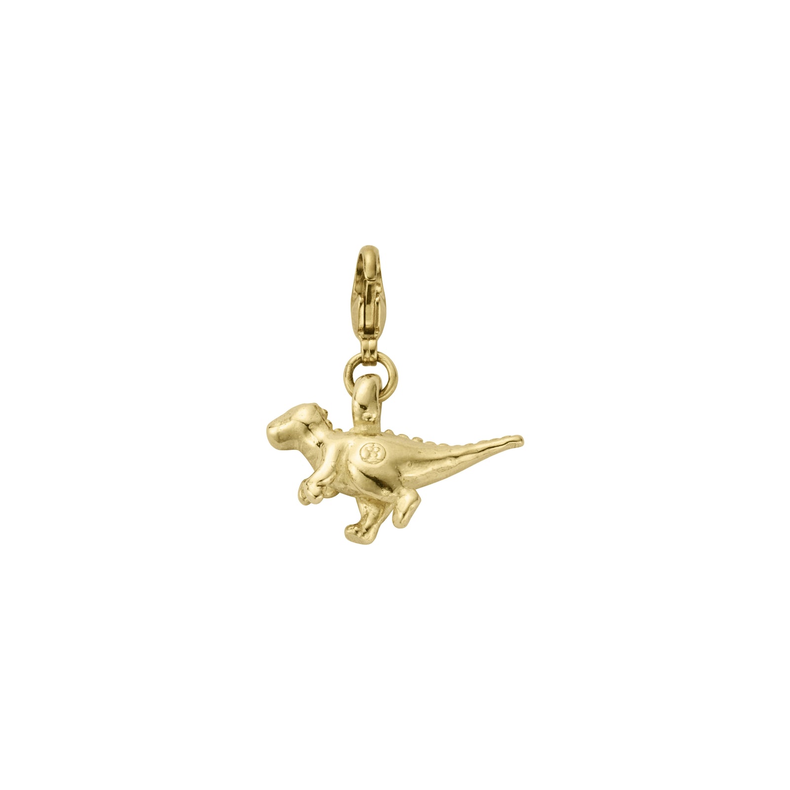 Gold Dinosaur Lobster Charm