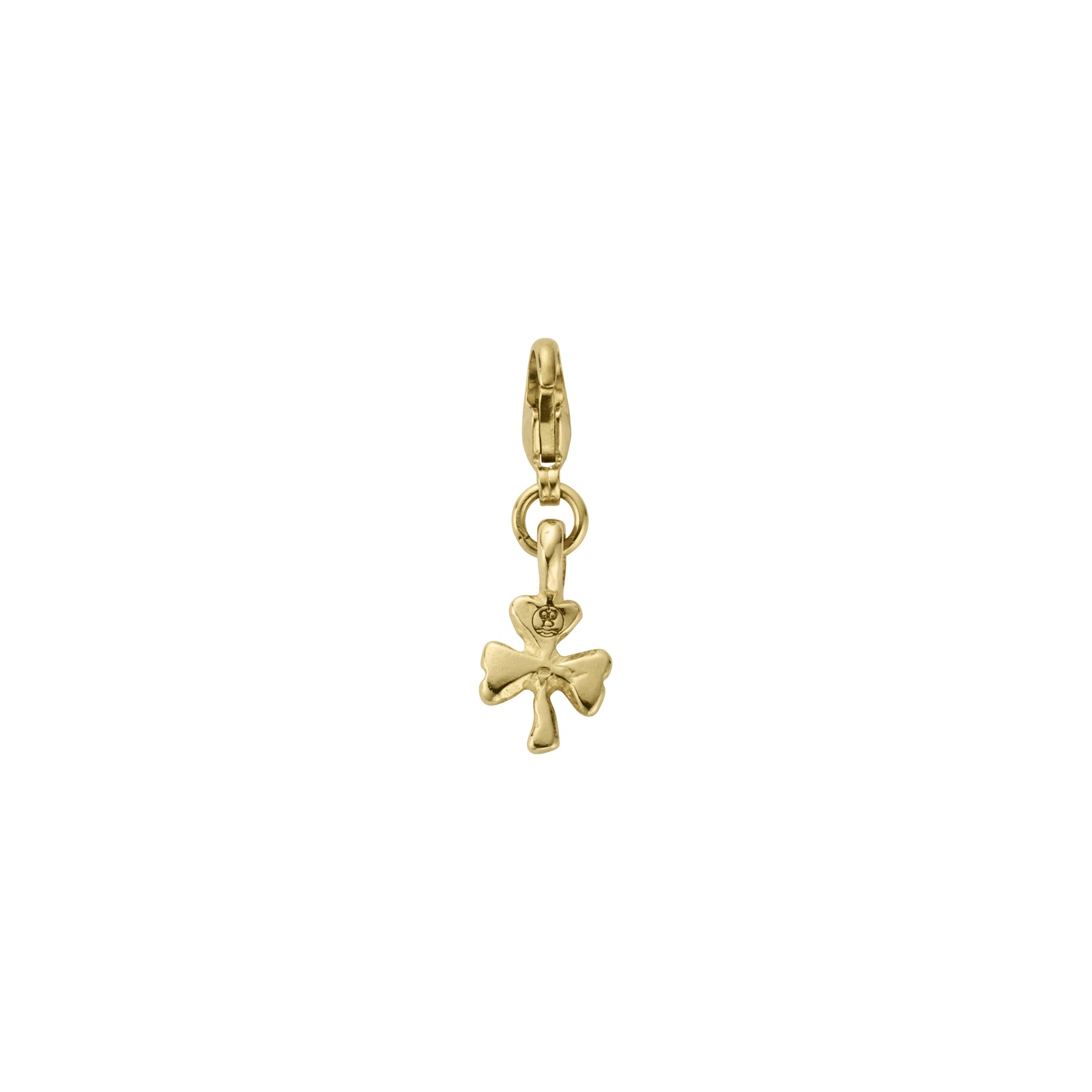 Gold Baby Shamrock Lobster Charm