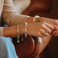 Silver Tiny Trace Chain Gift Set