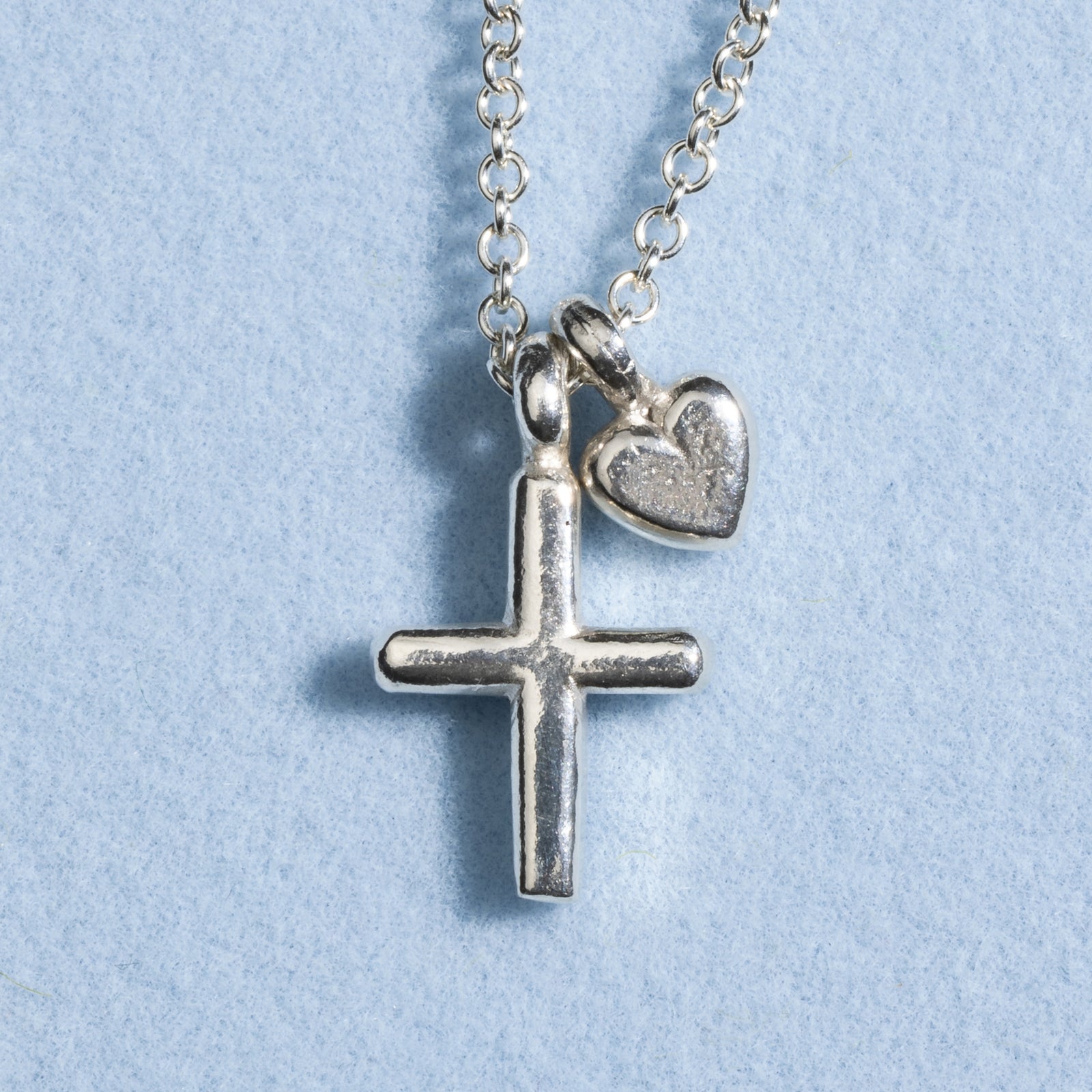 Silver Love & Heritage Charm Necklace