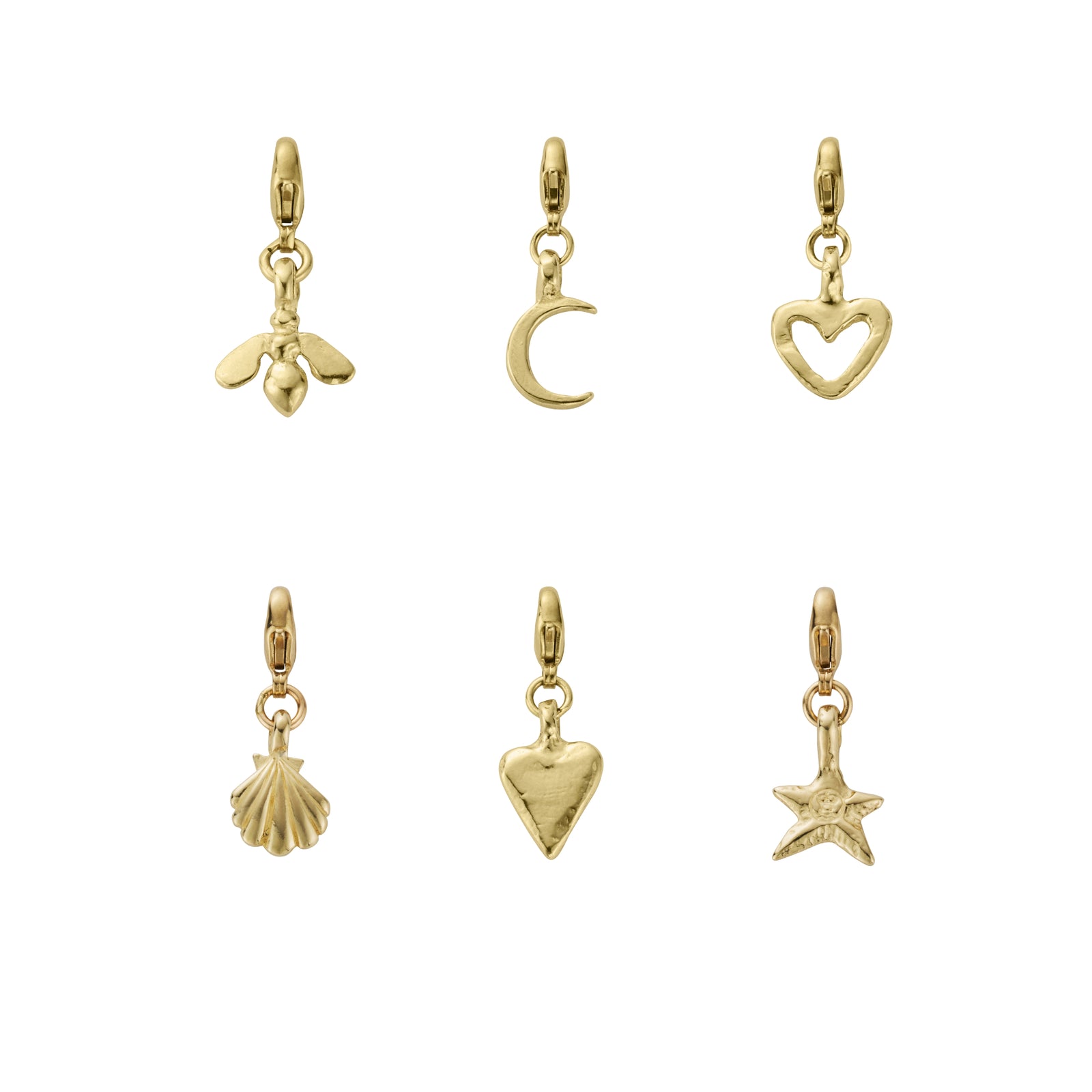 Gold Lobster Charms