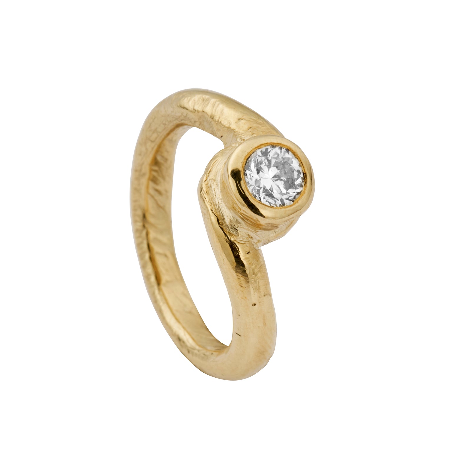 MIRNA Gold Diamond Ring
