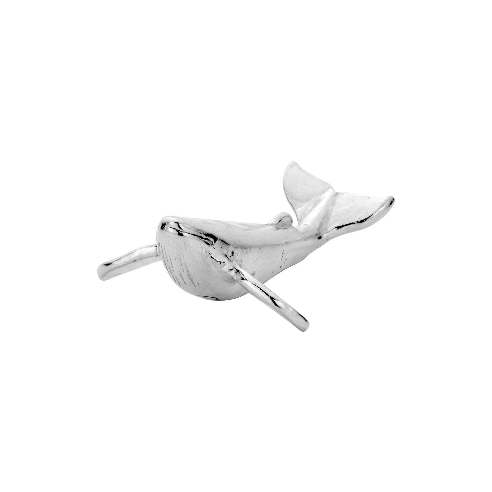 'Neptune' Silver Whale Keepsake