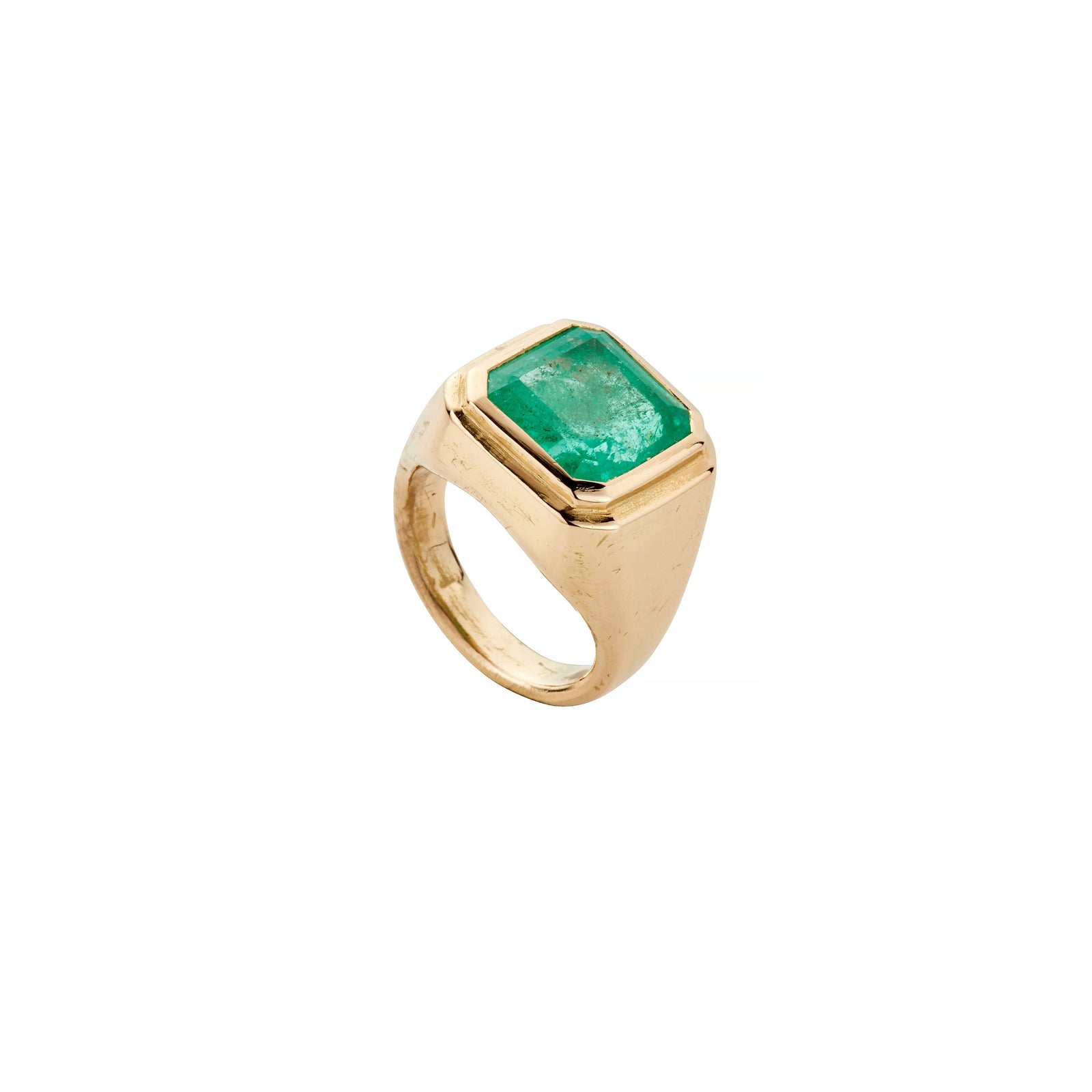 MAGNUS Gold Emerald Ring