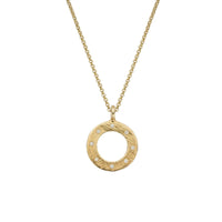 Gold 8 Diamond Luxury Forever Necklace