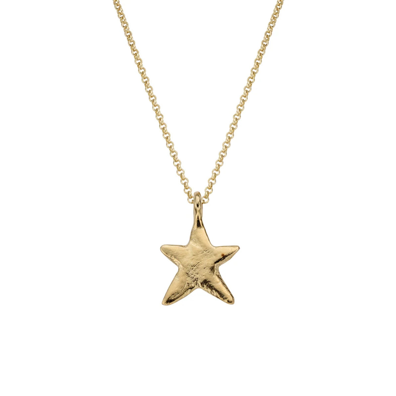 Gold Midi Star Necklace