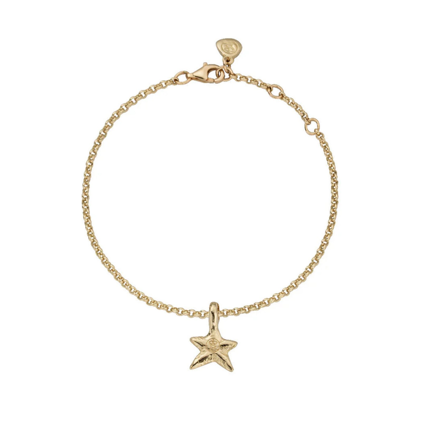 Gold Mini Star Chain Bracelet