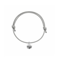 Silver Scallop Shell Sailing Rope
