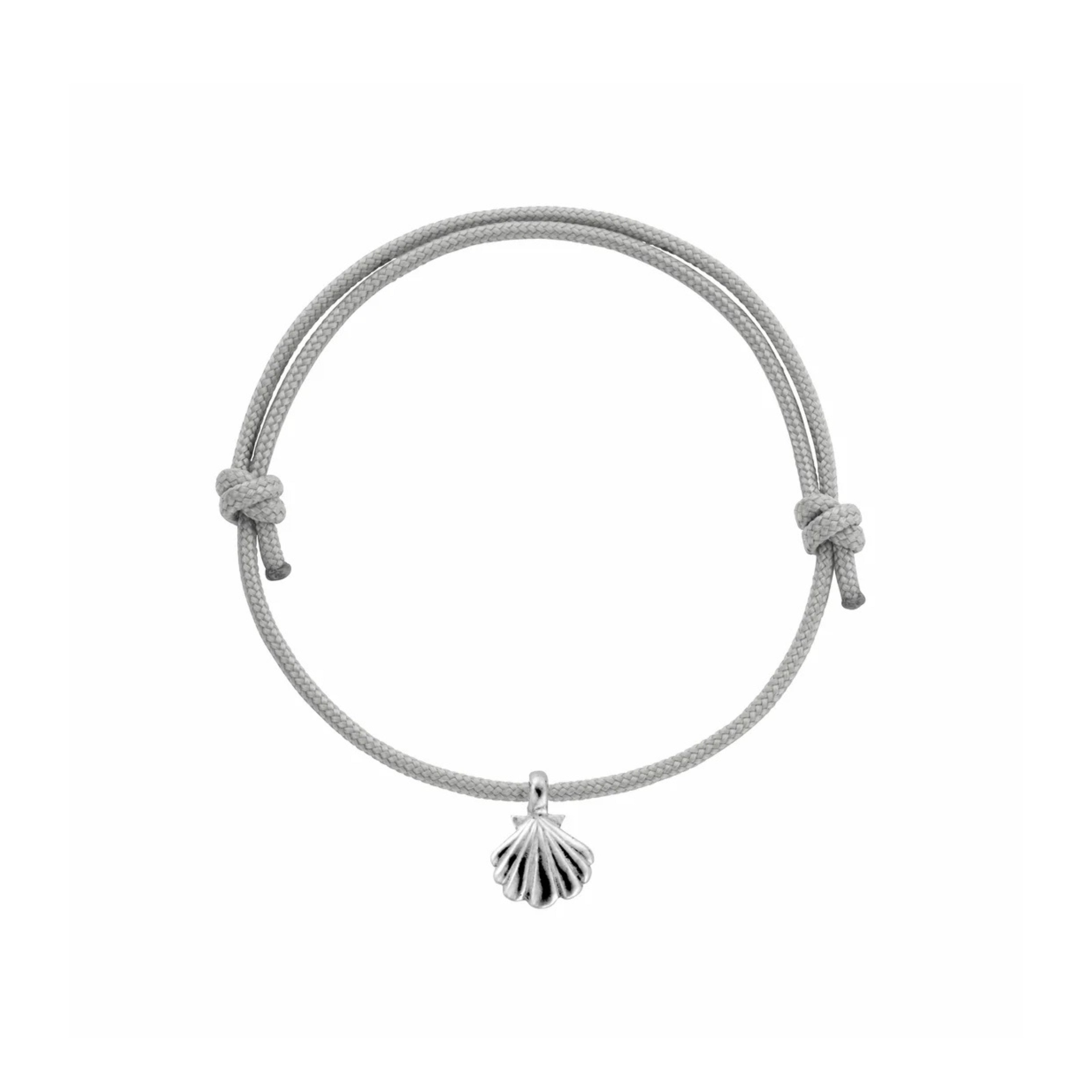 Silver Scallop Shell Sailing Rope