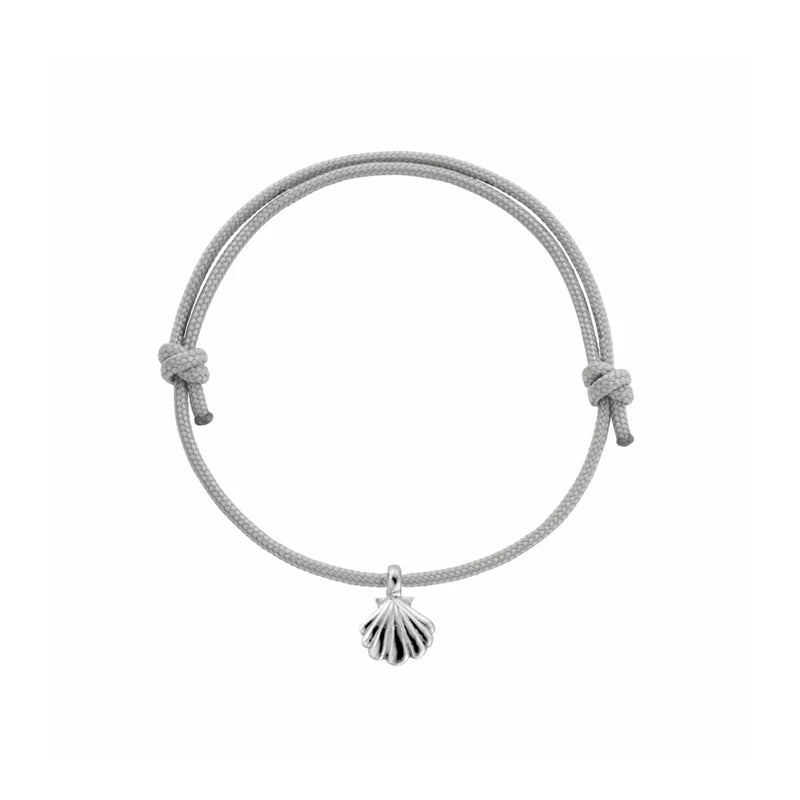 Silver Scallop Shell Sailing Rope