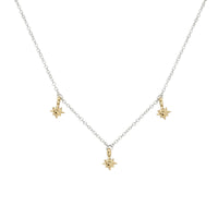 Silver & Gold Trio Baby North Star Gift Set