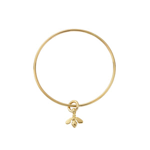 Gold Mini Honey Bee Bangle
