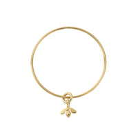 Gold Mini Honey Bee Bangle
