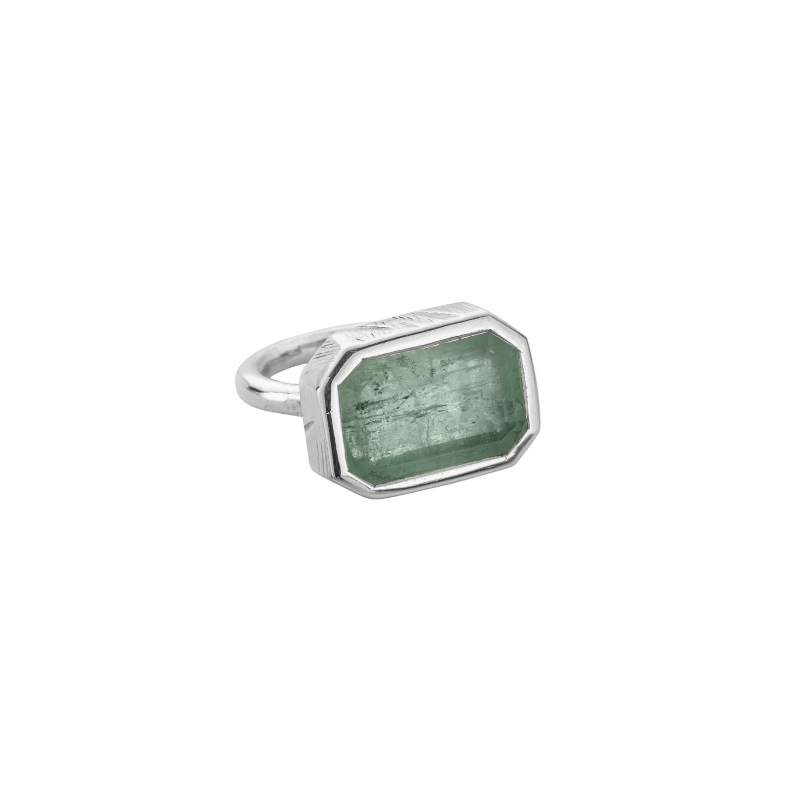 SIERRA Silver Emerald Ring