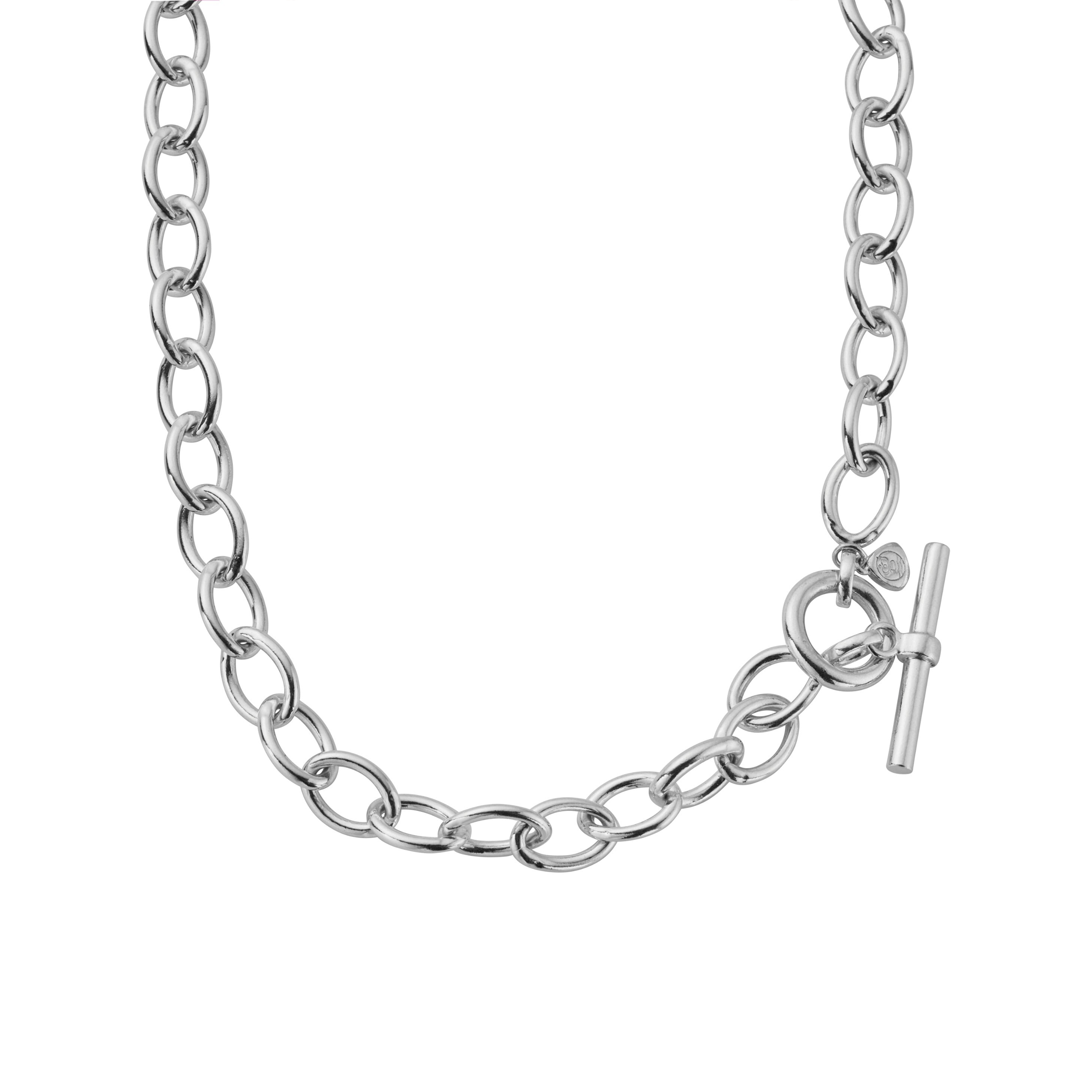Silver Sylt Chain Necklace – Daniella Draper