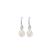 Silver Teardrop Pearl Gift Set