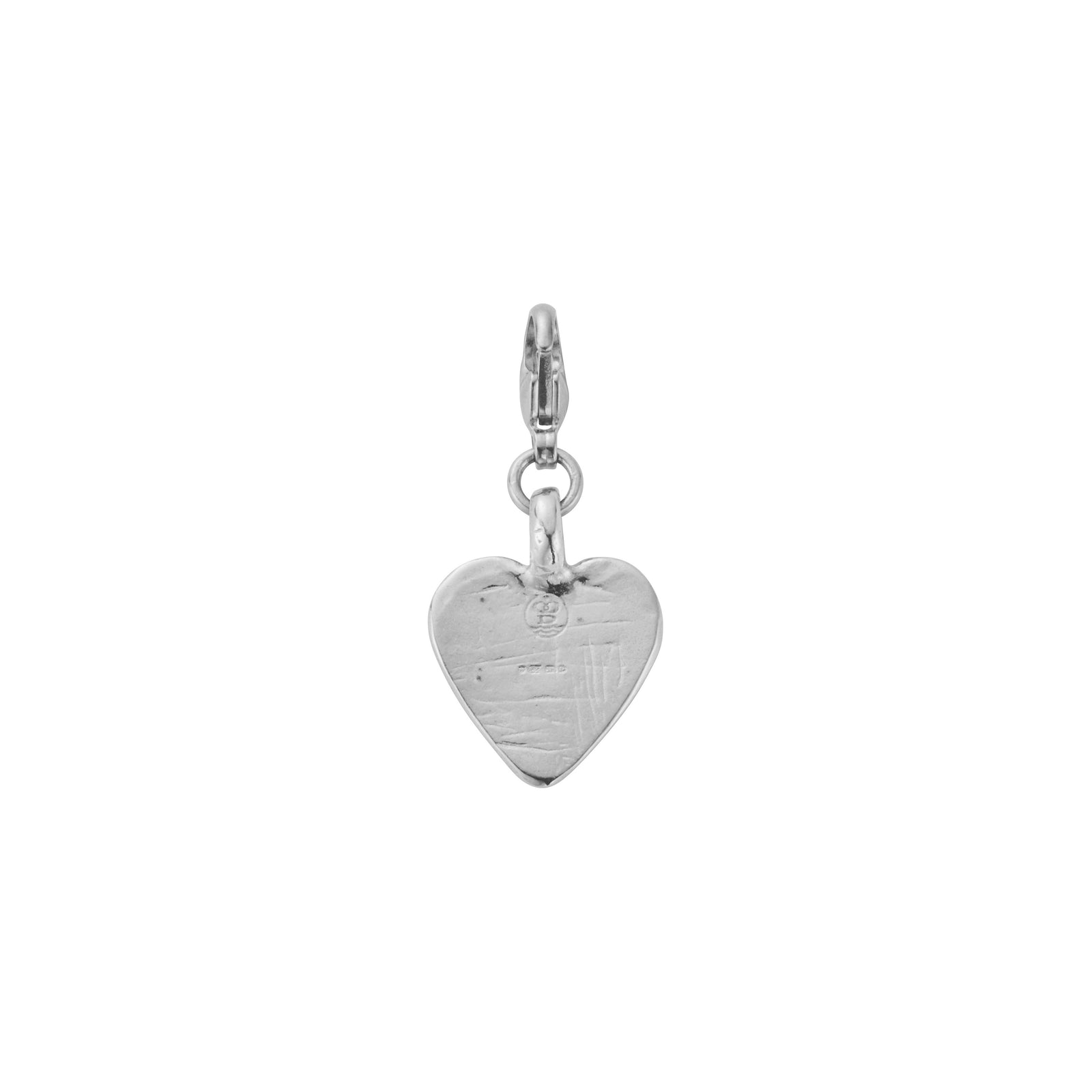 Silver Medium You Are Loved Lobster Charm