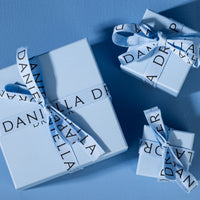 MARVINA Gold Zimbaqua Beryl & Aquamarine Hoop Earrings