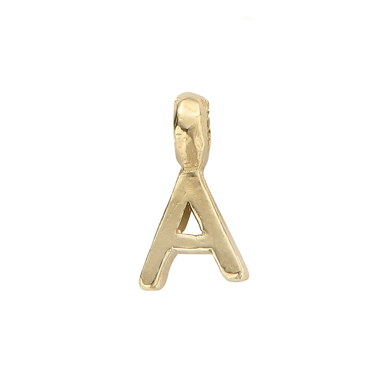 Gold Mini Alphabet Charm